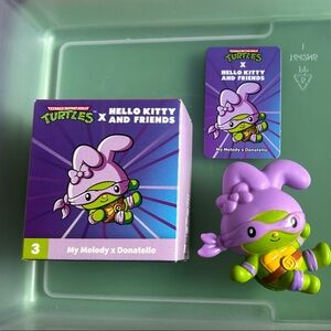 McDonald’s Happy Meal TMNT x Hello Kitty and Friends: My Melody and Donatello